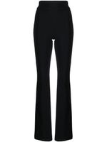 CHIARA BONI La Petite Robe pantalon évasé Venusette à taille haute - Noir