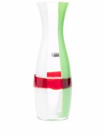 Carlo Moretti carafe bicolore en verre saphir - Blanc - thumbnail