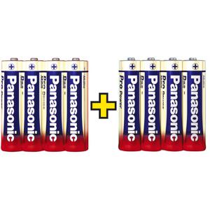 Panasonic Pro Power 4+4 AA batterij (penlite) Alkaline 1.5 V 8 stuk(s)