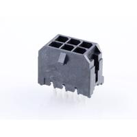 Molex 430450613 Male header, inbouw (standaard) Totaal aantal polen: 6 Rastermaat: 3 mm Inhoud: 1 stuk(s) Tray - thumbnail