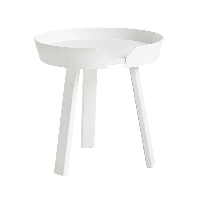 Muuto Around Bijzettafel S Wit
