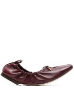 Scarosso ballerines Margot en cuir - Rouge