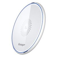 Essager Mirror Series Fast Qi draadloos oplaadstation - 15W - wit