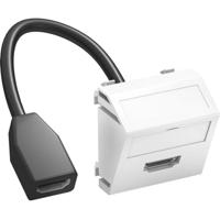 Obo-bettermann Systemen mechanismen - multimedia-aansluiting HDMI MTS-HD F wit