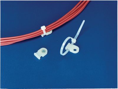 HellermannTyton MB2-PA66-BK Bevestigingssokkel Schroefbaar, Nieten 151-28210 Zwart 1 stuk(s)