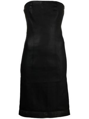 Ludovic de Saint Sernin Strapless mini-jurk - Zwart