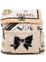 CHANEL Pre-Owned sac à dos à design matelassé (1992) - Tons neutres