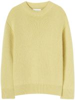 Jil Sander pull en maille à col rond - Jaune