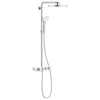 GROHE Euphoria smartcontrol Regendoucheset Opbouw- hoofddouche 31cm - handdouche rond - moon white 26507LS0 - thumbnail