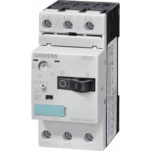 Siemens 3RV1011-1JA10 Vermogensschakelaar 1 stuk(s) 3x NO Instelbereik (stroomsterkte): 7 - 10 A Schakelspanning (max.): 690 V/AC (b x h x d) 45 x 90 x 81 mm