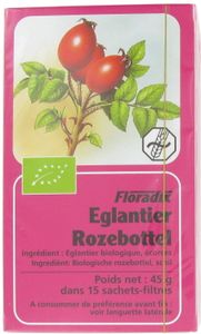 Floradix Rozenbottel Thee 15 zakjes