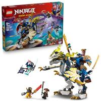 LEGO NINJAGO Rogue's Mecha Drakenrijder - Verstelbare Speelgoed Draak en Mecha Figuren - 4 Minifiguren, incl. Lloyd & Arin, plus Zwaard - Cadeau voor Jongens en Dragons Rising Fans vanaf 8 Jaar 71843