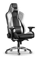 AKRacing Master Premium Gaming Stoel, PU Leer, Zwart/Zilver, 5 Jaar Fabrieksgarantie