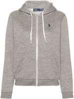 Polo Ralph Lauren hoodie à motif Polo Pony brodé - Gris