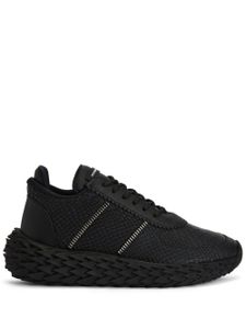 Giuseppe Zanotti baskets Urchin en cuir - Noir