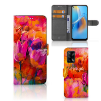 Hoesje OPPO A74 4G Tulips