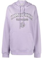 Kimhekim hoodie à logo brodé - Violet