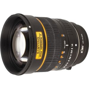 Samyang 85mm F/1.4 Aspherical IF FT + Kiwi FT naar MFT adapter occasion