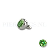 Dermal balletje 1.2 mm groen 3 mm