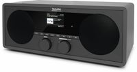 TechniSat DIGITRADIO 451 CD IR Internetradio Internet, DAB+, VHF (FM) AUX, Bluetooth, USB, WiFi, Internetradio Incl. afstandsbediening, Spotify Antraciet - thumbnail