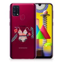 Samsung Galaxy M31 Telefoonhoesje met Naam Boho Summer