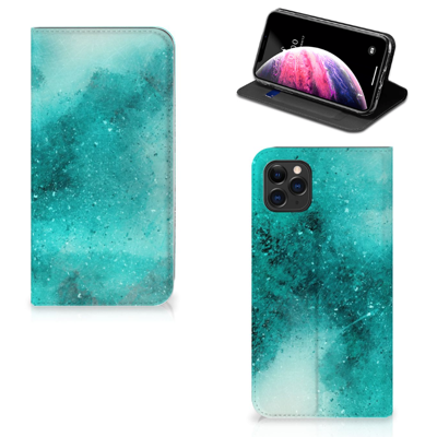 Bookcase Apple iPhone 11 Pro Max Painting Blue Bookcase Apple iPhone 11 Pro Max Painting Blue