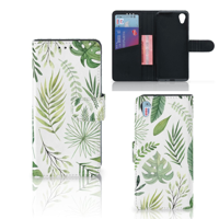 Sony Xperia X Hoesje Leaves