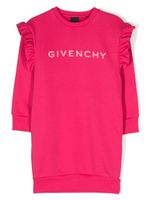 Givenchy Kids robe-pull à logo imprimé - Rose