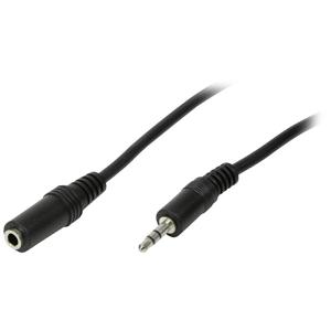 LogiLink CA1056 Jackplug Audio Aansluitkabel 10.00 m Zwart (mat)