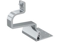 Fischer RH 52-67 VB ALL 10 haken van aluminium voor dakpannen, 3 treden, verticale koppeling, voor fotovoltaïsche zonnepaneelprofielen, 571748