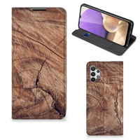 Samsung Galaxy A32 5G Book Wallet Case Tree Trunk - thumbnail