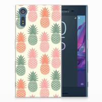 Sony Xperia XZs | XZ Siliconen Case Ananas