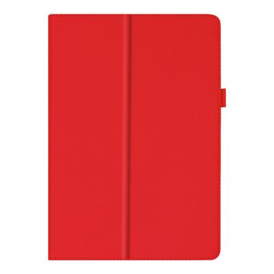 Shop4 - Lenovo Tab E10 Hoes - Book Cover Lychee Rood Shop4 - Lenovo Tab E10 Hoes - Book Cover Lychee Rood