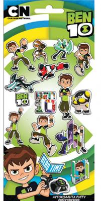 Cartoon Network stickers Ben 10 jongens vinyl groen/zwart