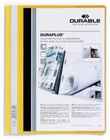 Durable Duraplus groen, transparant A4