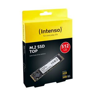 Intenso Top Performance SATA M.2 SSD 2280 harde schijf 512 GB M.2 SATA 6 Gb/s