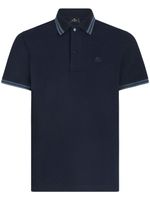 ETRO polo à logo Pegaso brodé - Bleu