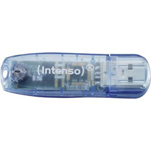 Intenso Rainbow Line USB flash drive 4 GB USB Type-A 2.0 Blauw