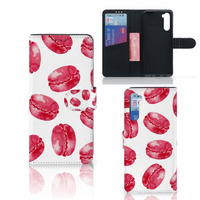 OnePlus Nord Book Cover Pink Macarons