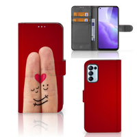 OPPO Find X3 Lite Wallet Case met Pasjes Liefde - Origineel Romantisch Cadeau - thumbnail