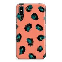 Pink Cheetah: iPhone XS Max Volledig Geprint Hoesje - thumbnail