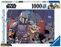 Ravensburger puzzel 1000 stukjes The Mandalorian - thumbnail