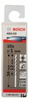 Bosch Accessoires Metaalboren HSS-Co, Standard 1 x 12 x 34 mm 10st - 2608585872 - thumbnail