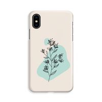 Violets are blue: iPhone X Volledig Geprint Hoesje - thumbnail