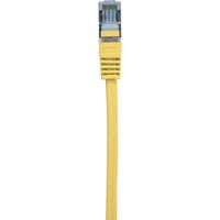 Renkforce RF-5153668 RJ45 Netwerkkabel, patchkabel CAT 6A S/FTP 3.00 m Geel Snagless, Vlambestendig 1 stuk(s) - thumbnail