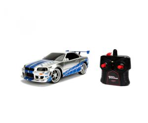 JADA TOYS 253206007 Fast&Furious RC Nissan Skyline GTR 1:16 RC modelauto voor beginners Elektro Straatmodel