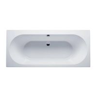 Ligbad Duo Wodan Inbouw 180X80X50 cm Wit Aqua Splash - thumbnail