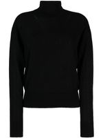 IRO pull en laine mélangée à col roulé - Noir