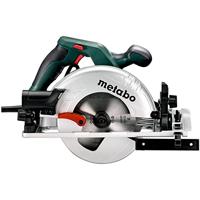 Metabo 600955000 Handcirkelzaag KS 55 F (1200 watt, zaagdiepte 55 millimeter, zaagblad Ø160 millimeter, 18 tanden, softgrip, parallelaanslag, zwenkbereik van 0 tot 45°)