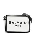 Balmain Kids sac bicolore à logo imprimé - Blanc